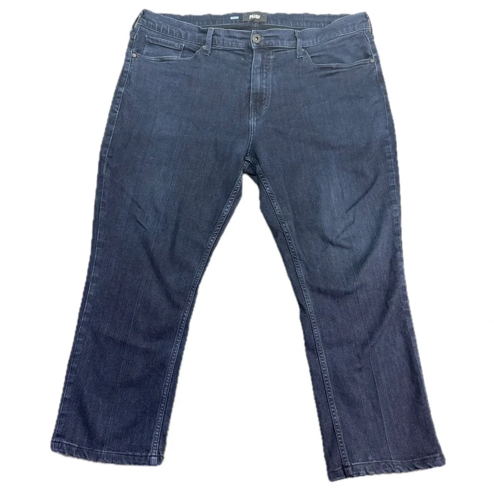 PAIGE Federal Jeans Men 38 Blue Inkwell Slim Straight Dark Wash M655521-4010
